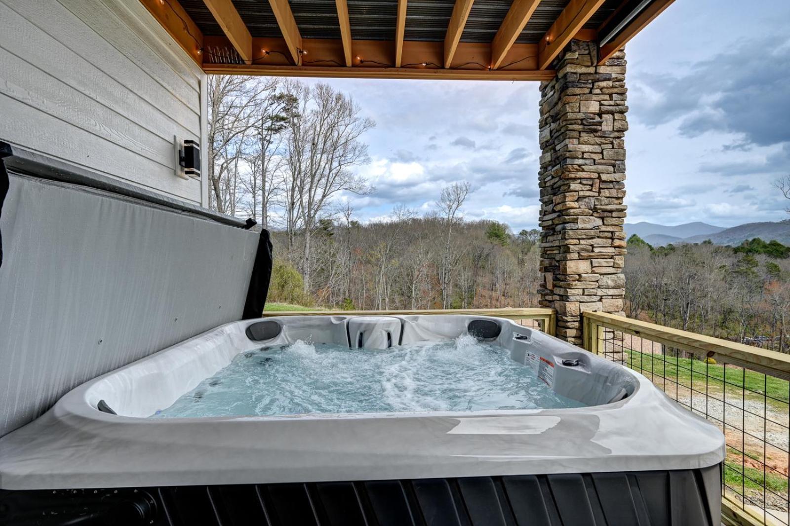 Weaverville Mon Tresor, Modern Mountain Views With Deckヴィラ エクステリア 写真